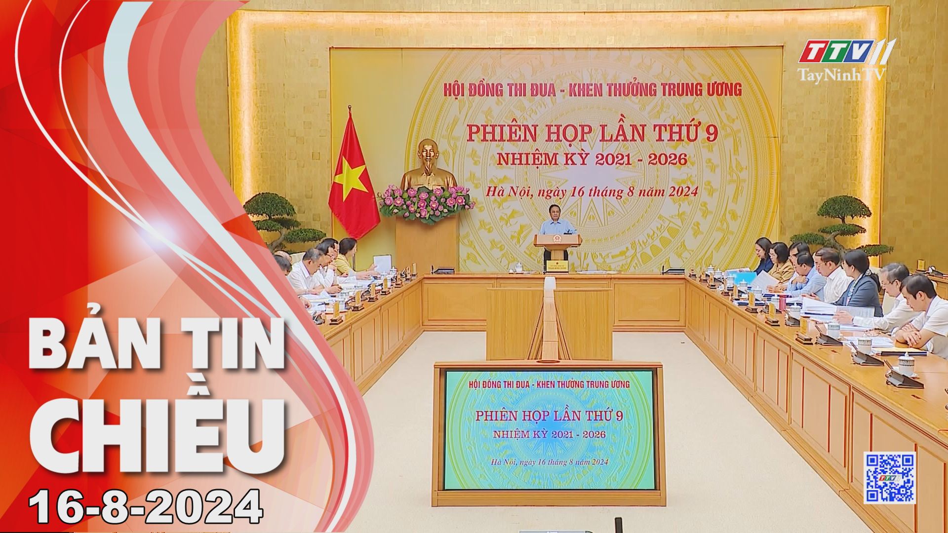 Bản tin chiều 16-8-2024 | Tin tức hôm nay | TayNinhTV